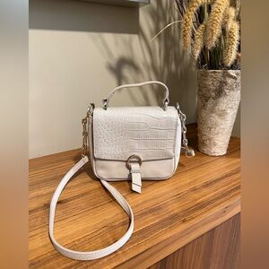 Ted Baker London Leather Satchel Beige